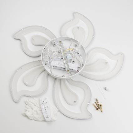 Brilagi - Dimbare LED bevestigde hanglamp TWIST LED/125W/230V 3000-6500K + afstandsbediening