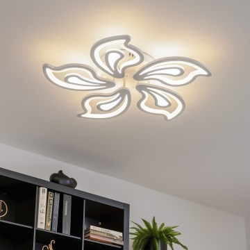 Brilagi - Dimbare LED bevestigde hanglamp TWIST LED/125W/230V 3000-6500K + afstandsbediening