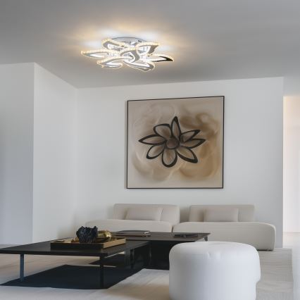 Brilagi - Dimbare LED bevestigde hanglamp TWIST LED/180W/230V 3000-6500K + afstandsbediening