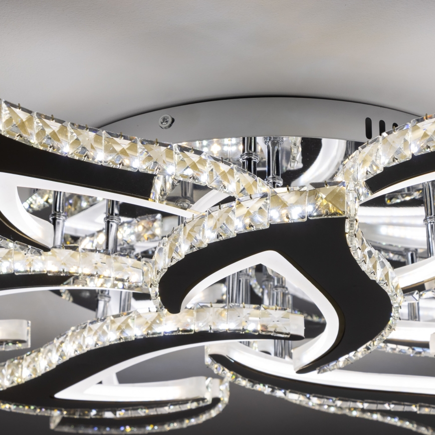 Brilagi - Dimbare LED bevestigde hanglamp TWIST LED/180W/230V 3000-6500K + afstandsbediening