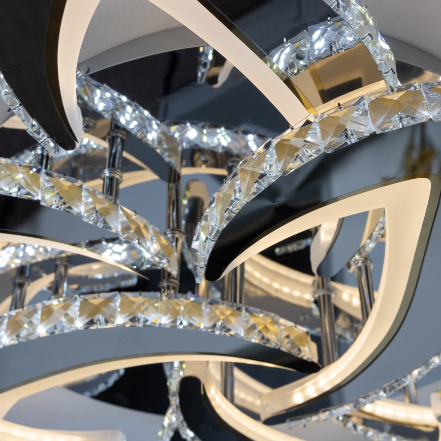 Brilagi - Dimbare LED bevestigde hanglamp TWIST LED/180W/230V 3000-6500K + afstandsbediening