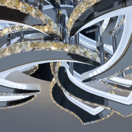 Brilagi - Dimbare LED bevestigde hanglamp TWIST LED/180W/230V 3000-6500K + afstandsbediening