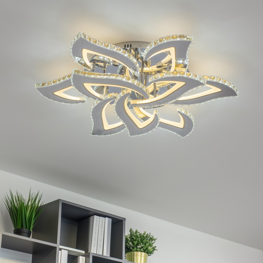 Brilagi - Dimbare LED bevestigde hanglamp TWIST LED/180W/230V 3000-6500K + afstandsbediening