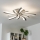 Brilagi - Dimbare LED bevestigde hanglamp TWIST LED/55W/230V 3000-6500K antraciet + afstandsbediening