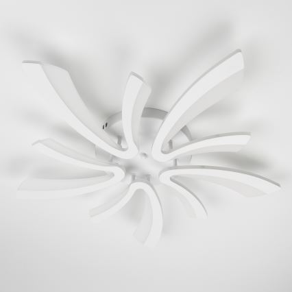 Brilagi - Dimbare LED bevestigde hanglamp TWIST LED/55W/230V 3000-6500K wit + afstandsbediening