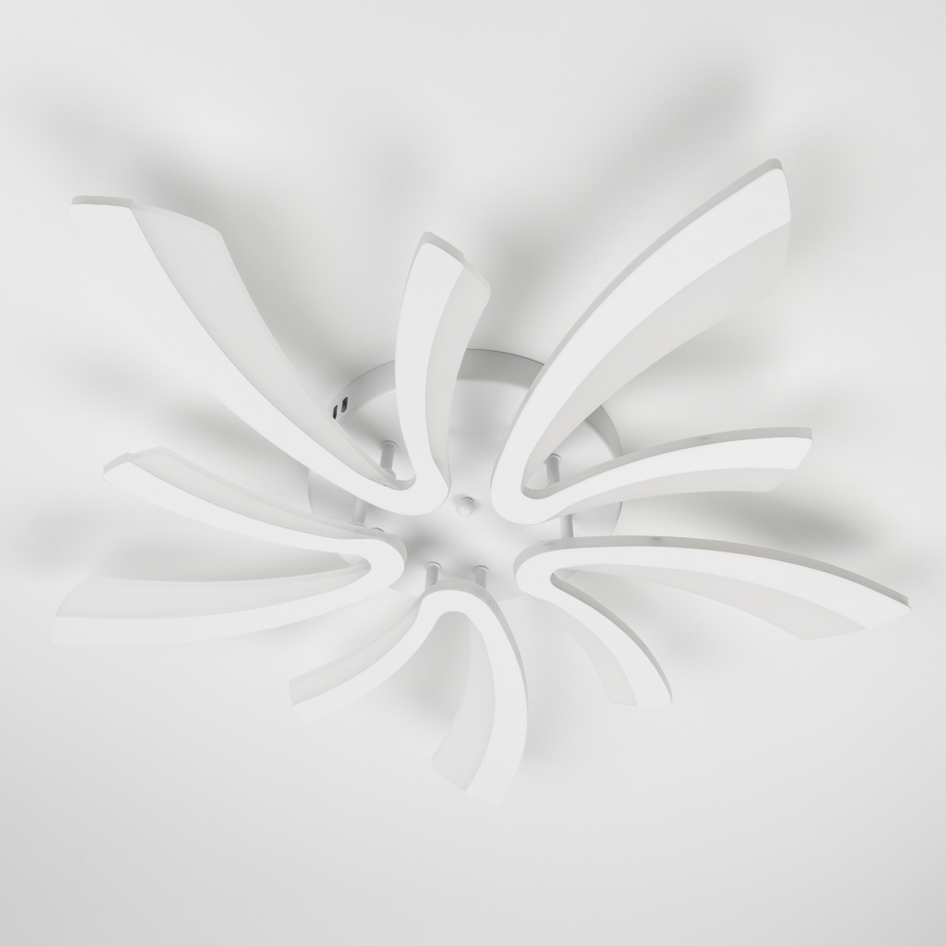 Brilagi - Dimbare LED bevestigde hanglamp TWIST LED/55W/230V 3000-6500K wit + afstandsbediening