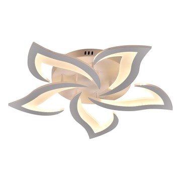 Brilagi - Dimbare LED bevestigde hanglamp TWIST LED/55W/230V 3000-6500K wit + afstandsbediening