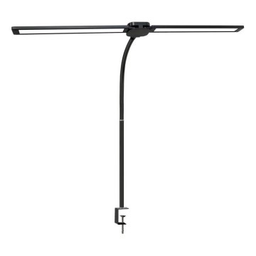 Brilagi - Dimbare LED-bureaulamp met USB VARIO LED/14W/5V 3000-6000K zwart