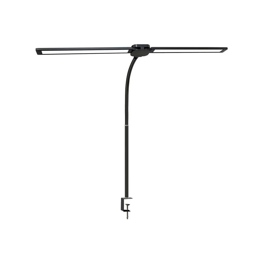 Brilagi - Dimbare LED-bureaulamp met USB VARIO LED/14W/5V 3000-6000K zwart