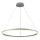 Brilagi - Dimbare LED hanglamp aan een koord CIRCLE LED/55W/230V 3000-6500K zilver + afstandsbediening
