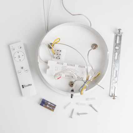 Brilagi - Dimbare LED Hanglamp aan een koord FALCON LED/80W/230V 3000-6500K wit + afstandsbediening