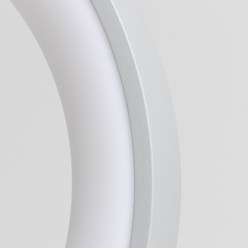 Brilagi - Dimbare LED Hanglamp aan een koord FALCON LED/80W/230V 3000-6500K grijs + afstandsbediening