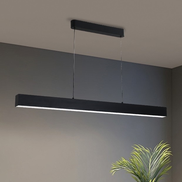 Brilagi - Dimbare LED hanglamp aan een koord SLEEKLINE SMART LED/40W/230V 3000-6000K Wi-Fi Tuya zwart + afstandsbediening