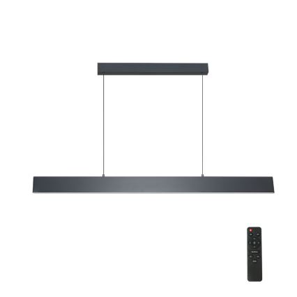 Brilagi - Dimbare LED hanglamp aan een koord SLIMLINE LED/40W/230V 3000-6000K antraciet + afstandsbediening