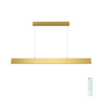 Brilagi - Dimbare LED hanglamp aan een koord SLIMLINE LED/40W/230V 3000-6000K goud + afstandsbediening