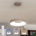 BRILAGI - Dimbare LED-hanglamp aan kabel FALCON II LED/67W/230V 3000-6500K Ø 40 cm beige + afstandsbediening