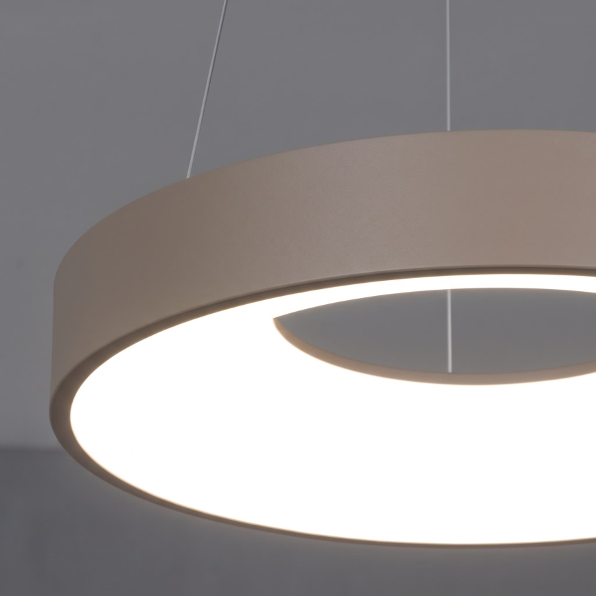 BRILAGI - Dimbare LED-hanglamp aan kabel FALCON II LED/67W/230V 3000-6500K Ø 40 cm beige + afstandsbediening