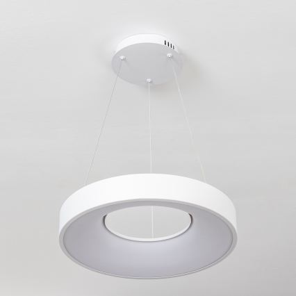 Brilagi - Dimbare LED-pendellamp aan kabel FALCON II LED/67W/230V 3000–6500K Ø 40 cm wit + afstandsbediening
