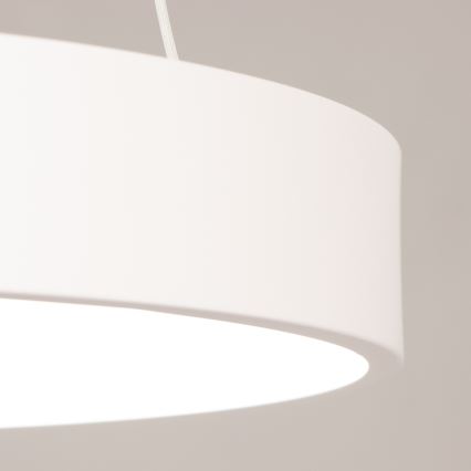 Brilagi - Dimbare LED-pendellamp aan kabel FALCON II LED/67W/230V 3000–6500K Ø 40 cm wit + afstandsbediening