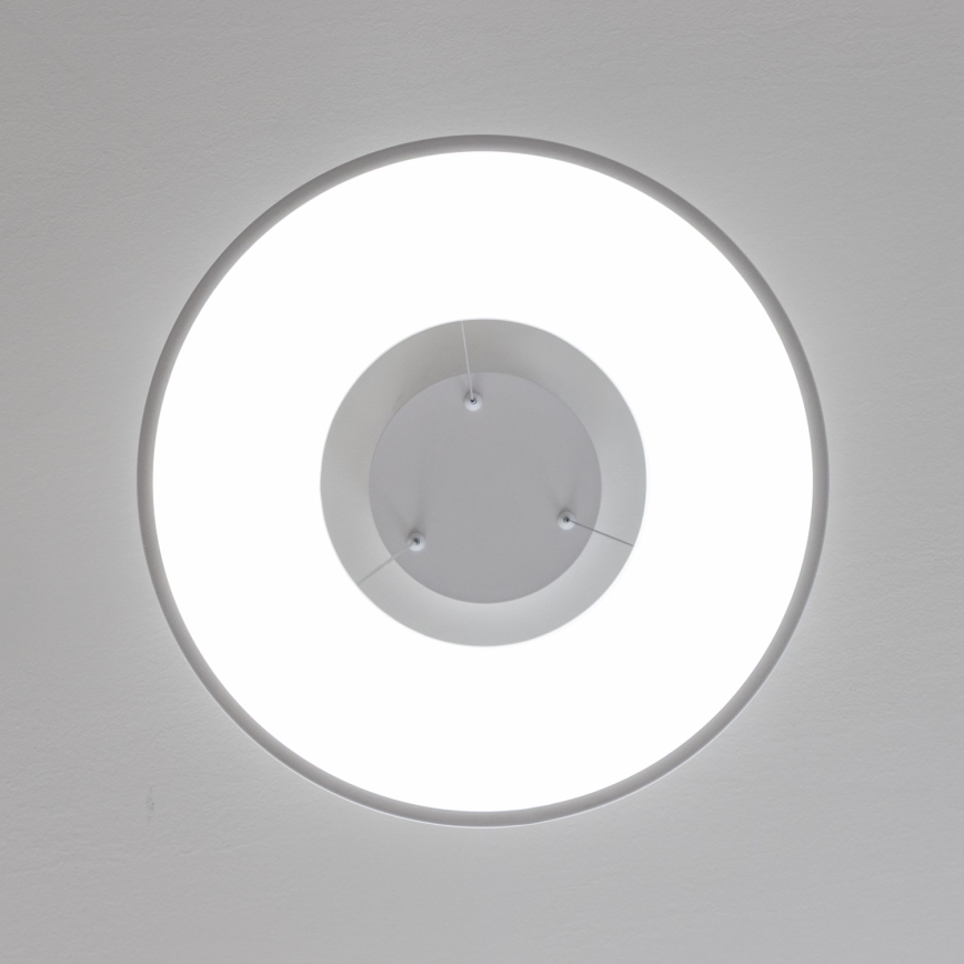 Brilagi - Dimbare LED-pendellamp aan kabel FALCON II LED/67W/230V 3000–6500K Ø 40 cm wit + afstandsbediening
