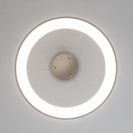 BRILAGI - dimbare LED-hanglamp aan kabel FALCON II LED/99W/230V 3000-6500K Ø 60 cm beige + afstandsbediening