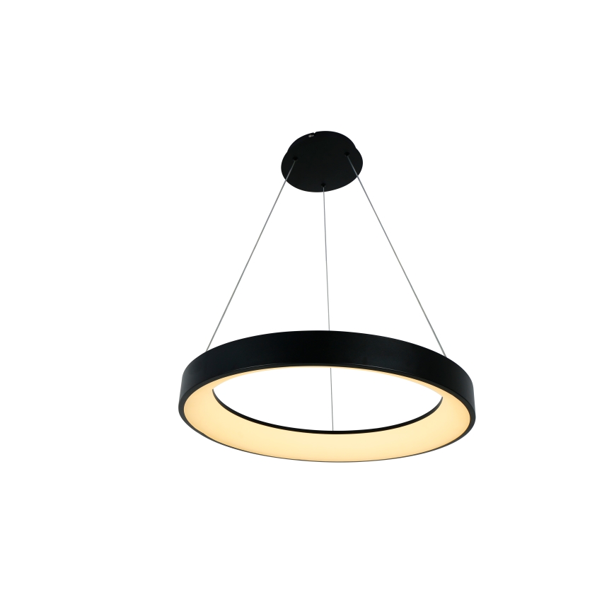 Brilagi - LED dimbare pendellamp met kabel FALCON II LED/99W/230V 3000–6500K Ø 60 cm zwart + afstandsbediening