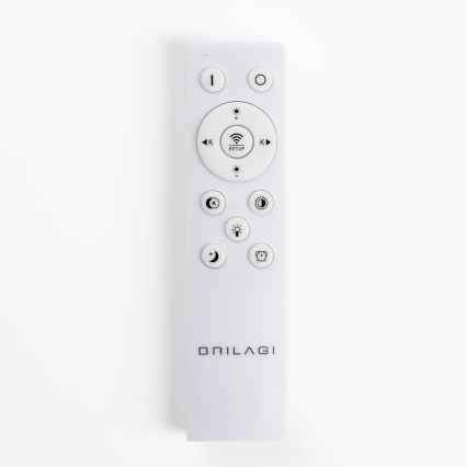 Brilagi - LED dimbare hanglamp met kabelophanging FALCON II LED/99W/230V 3000-6500K Ø 60 cm zwart + afstandsbediening