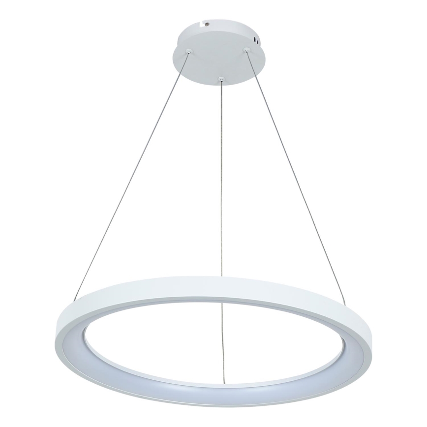 Brilagi - Dimbare LED-hanglamp aan kabel FALCON SLIM LED/42W/230V 3000-6500K Ø 50 cm wit + afstandsbediening