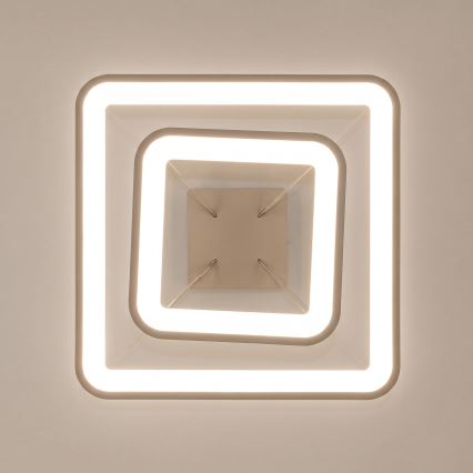BRILAGI - dimbare LED-hanglamp aan kabel FALCON SLIM LED/78W/230V 3000-6500K 50x50 cm beige + afstandsbediening