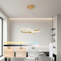Brilagi - Dimbare LED-hanglamp aan kabel INFINITY LED/55W/230V 3000-6000K 50x50 cm goud + afstandsbediening