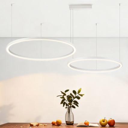 Brilagi - Dimbare LED-hanglamp aan kabel PORTOFINO LED/98W/230V 3000-6000K wit + afstandsbediening