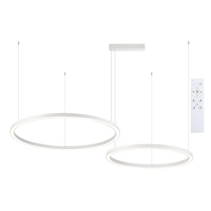 Brilagi - Dimbare LED-hanglamp aan kabel PORTOFINO LED/98W/230V 3000-6000K wit + afstandsbediening