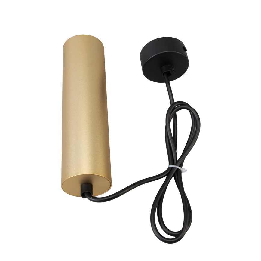 Brilagi - Dimbare hanglamp aan kabel SELE 1xGU10/6W/230V 3000K zwart/goud