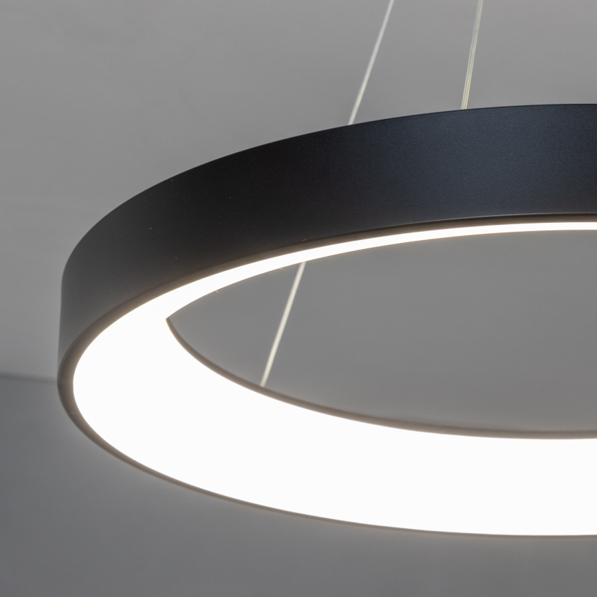 Brilagi - Dimbare LED-hanglamp aan kabel FALCON II LED/99W/230V 3000-6500K Ø 60 cm zwart + afstandsbediening