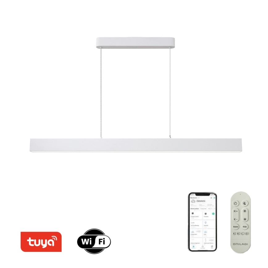 Brilagi - Dimbare LED hanglamp aan een koord SLEEKLINE SMART LED/40W/230V 3000-6000K Wi-Fi Tuya wit + afstandsbediening