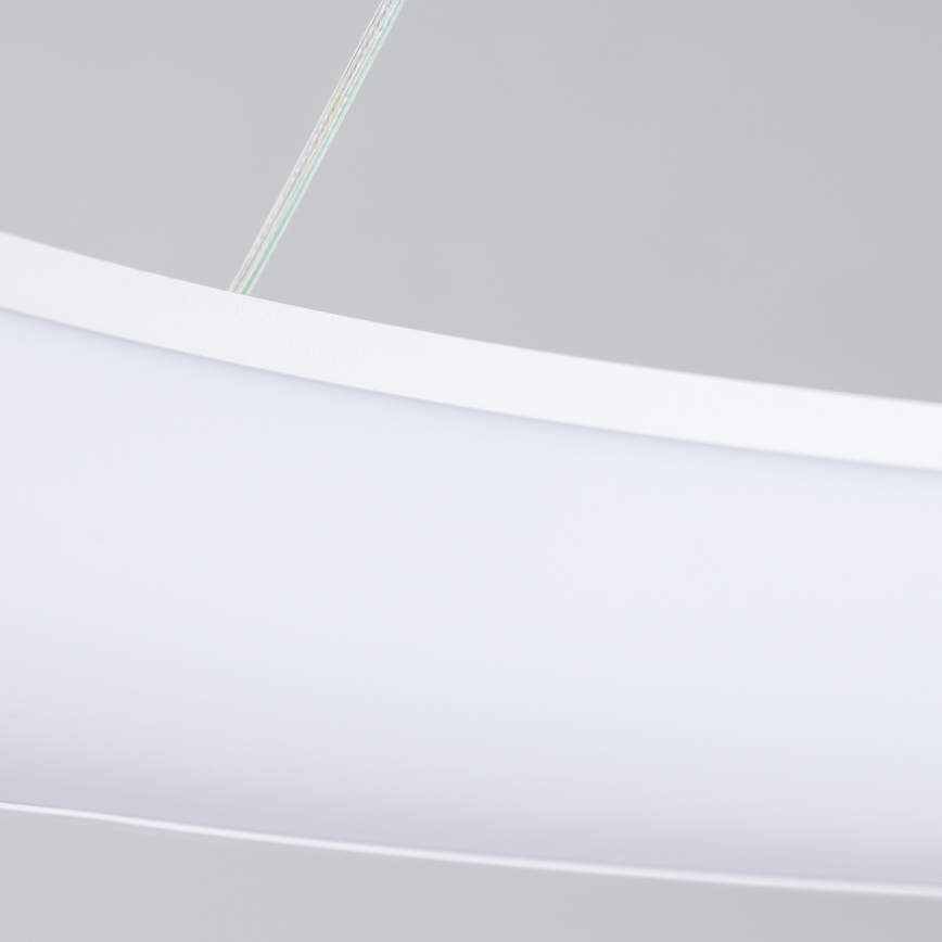 Brilagi - LED-dimbare hanglamp aan kabel FALCON II LED/108W/230V 3000-6500K Ø 80 cm wit + afstandsbediening