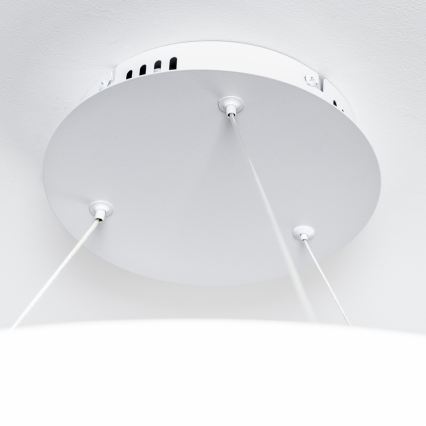 Brilagi - LED-dimbare hanglamp aan kabel FALCON II LED/108W/230V 3000-6500K Ø 80 cm wit + afstandsbediening