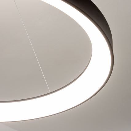 Brilagi - LED dimbare hanglamp aan kabel FALCON II LED/108W/230V 3000-6500K Ø 80 cm zwart + afstandsbediening