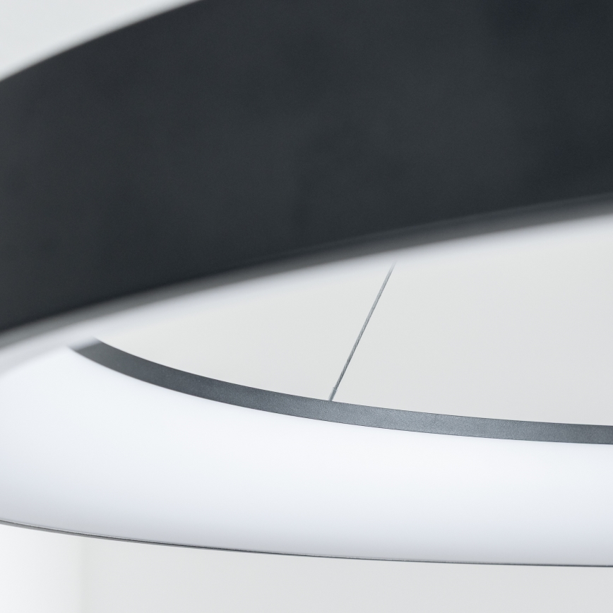 Brilagi - LED dimbare hanglamp aan kabel FALCON II LED/108W/230V 3000-6500K Ø 80 cm zwart + afstandsbediening