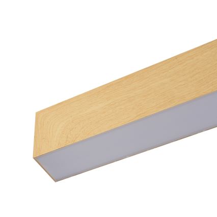 Brilagi - LED dimbare kroonluchter SLEEKLINE SMART LED/40W/230V Wi-Fi Tuya eiken decor + afstandsbediening