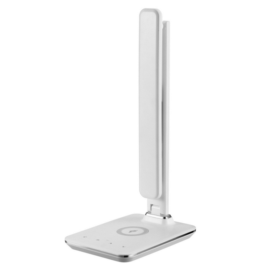 Brilagi - Dimbare LED-tafellamp met draadloos QI-opladen en USB REGINA LED/8,5W/230V wit