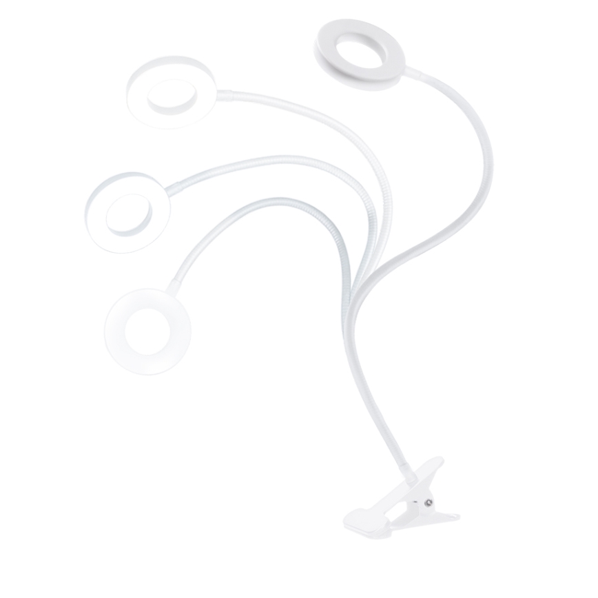 Brilagi - Dimbare LED lamp met klem ORBELA LED/8W/230V 3000/4000/5000K wit
