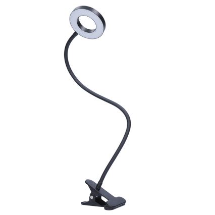 Brilagi -Dimbare LED lamp met klem ORBELA LED/8W/230V 3000/4000/5000K zwart