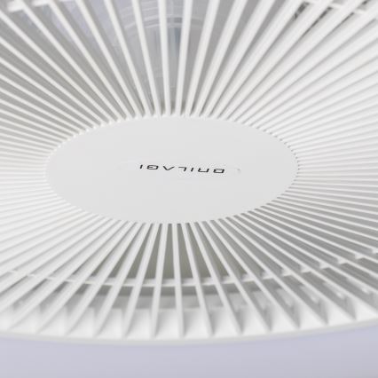 Brilagi - Dimbare LED Lamp met Ventilator AURA LED/38W/230V 3000-6000K wit + afstandsbediening