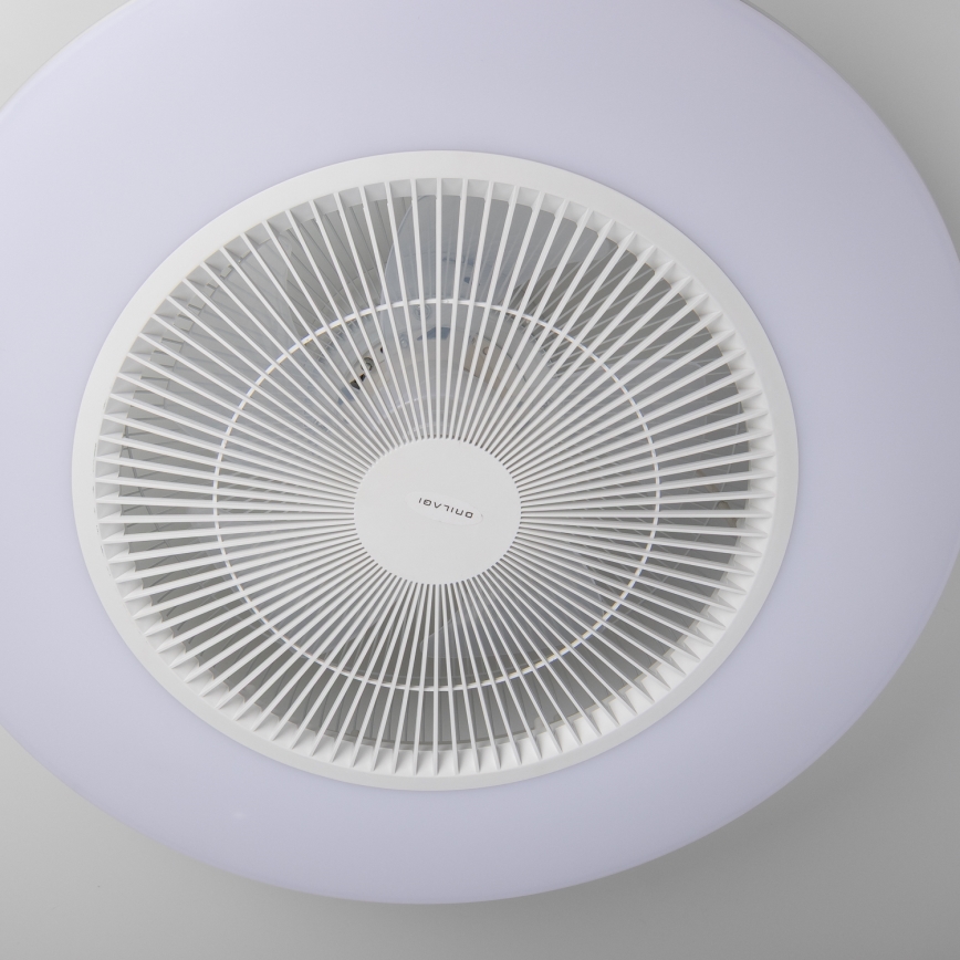 Brilagi - Dimbare LED Lamp met Ventilator AURA LED/38W/230V 3000-6000K wit + afstandsbediening