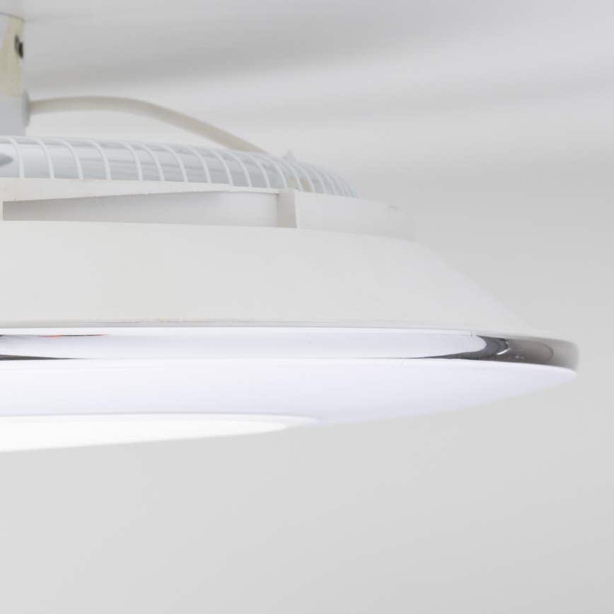 Brilagi - Dimbare LED Lamp met Ventilator AURA LED/38W/230V 3000-6000K wit + afstandsbediening