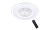 Brilagi - Dimbare LED Lamp met Ventilator RONDA LED/48W/230V 3000-6000K wit + afstandsbediening