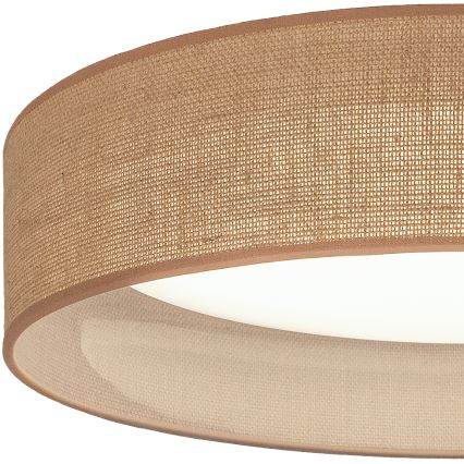 Brilagi - LED dimbare plafondlamp VELVET SMART VARI LED/24W/230V 3000-6500K Ø 45 cm beige + afstandsbediening