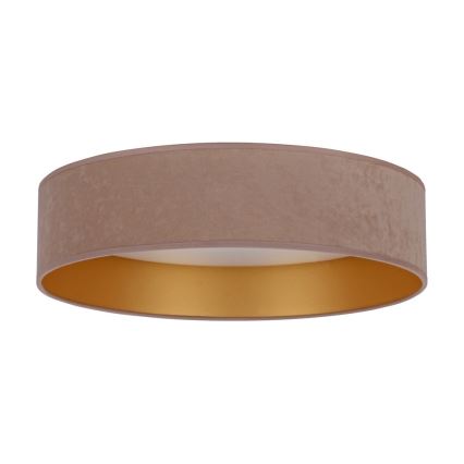 Brilagi - Dimbare LED Plafondlamp VELVET SMART LED/24W/230V d. 45 cm 2700-6500K Wi-Fi Tuya beige/goud + afstandsbediening