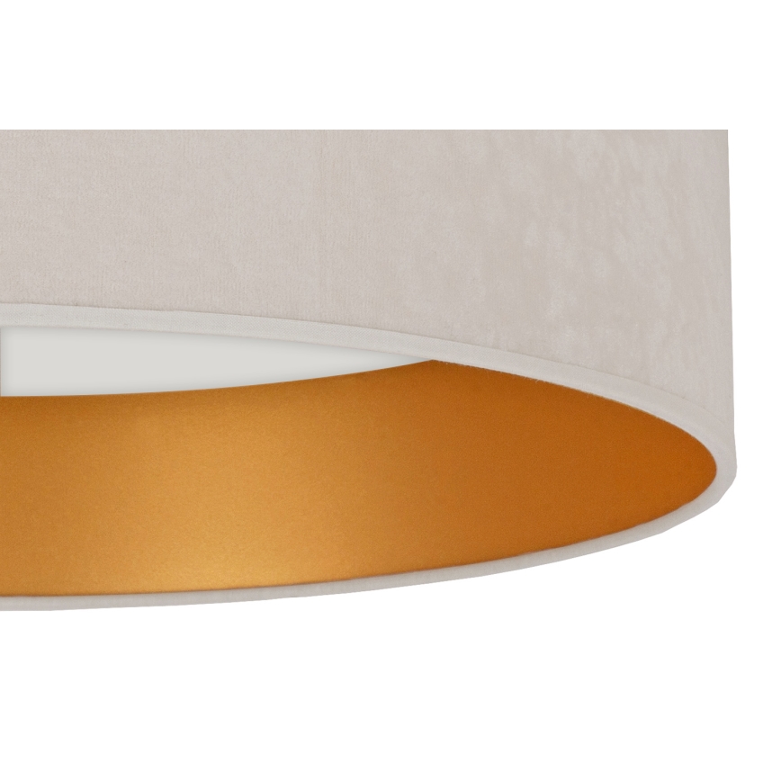 Brilagi - Dimbare LED Plafondlamp VELVET SMART LED/36W/230V d. 55 cm 2700-6500K Wi-Fi Tuya crème/goud + afstandsbediening